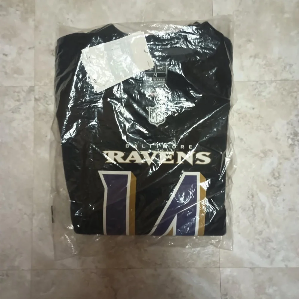 Baltimore, Ravens NFL Jersey, Player 14 - M - Picture 4 of 4